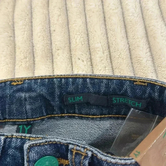 NWT - United Colors of Benetton - infant/baby denim jeans. Size 12 months - Picture 6 of 6